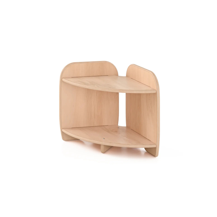 Short Shelf - Corner Unit Curve Woodlyn by Fern Kids