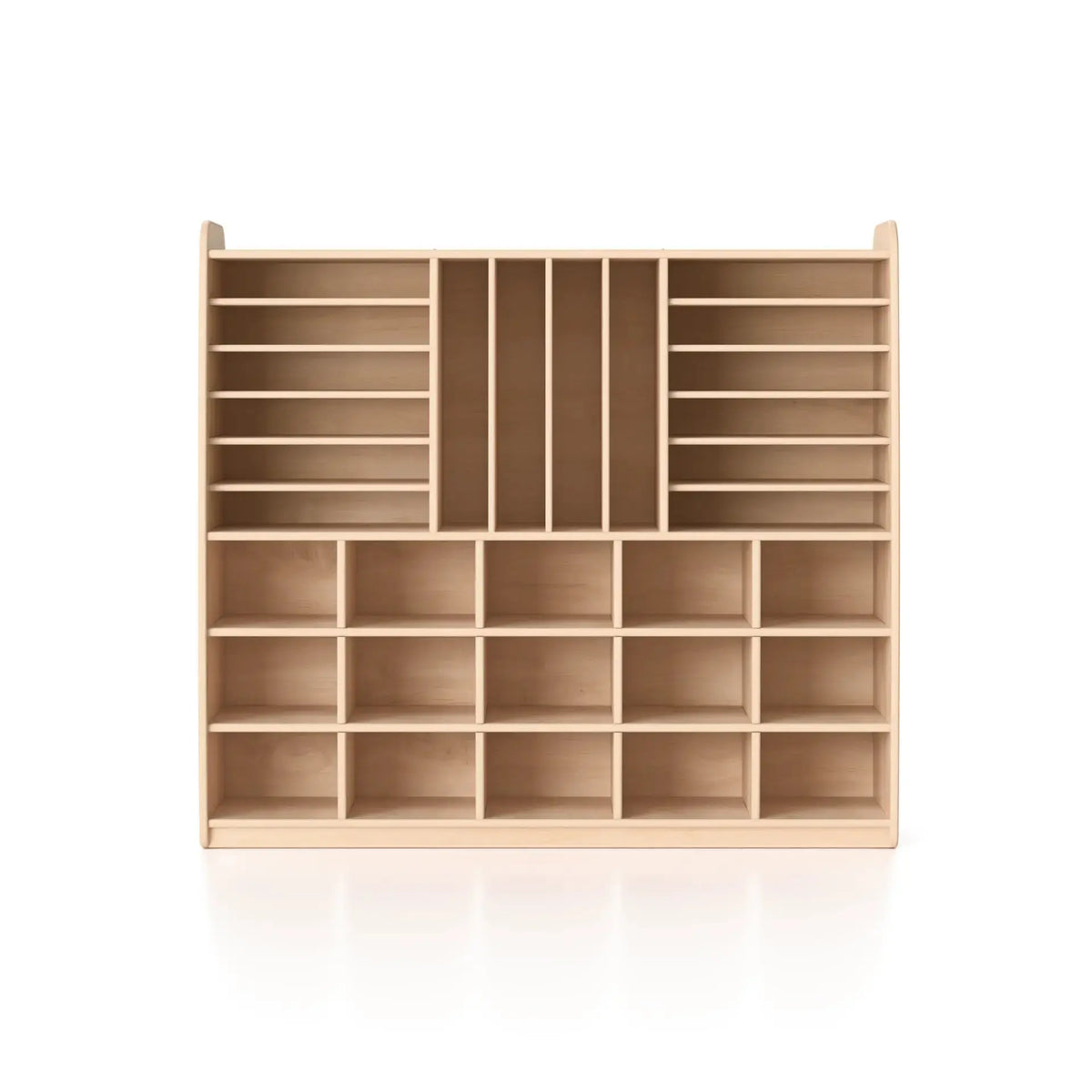 Backed Multi Shelf Storage