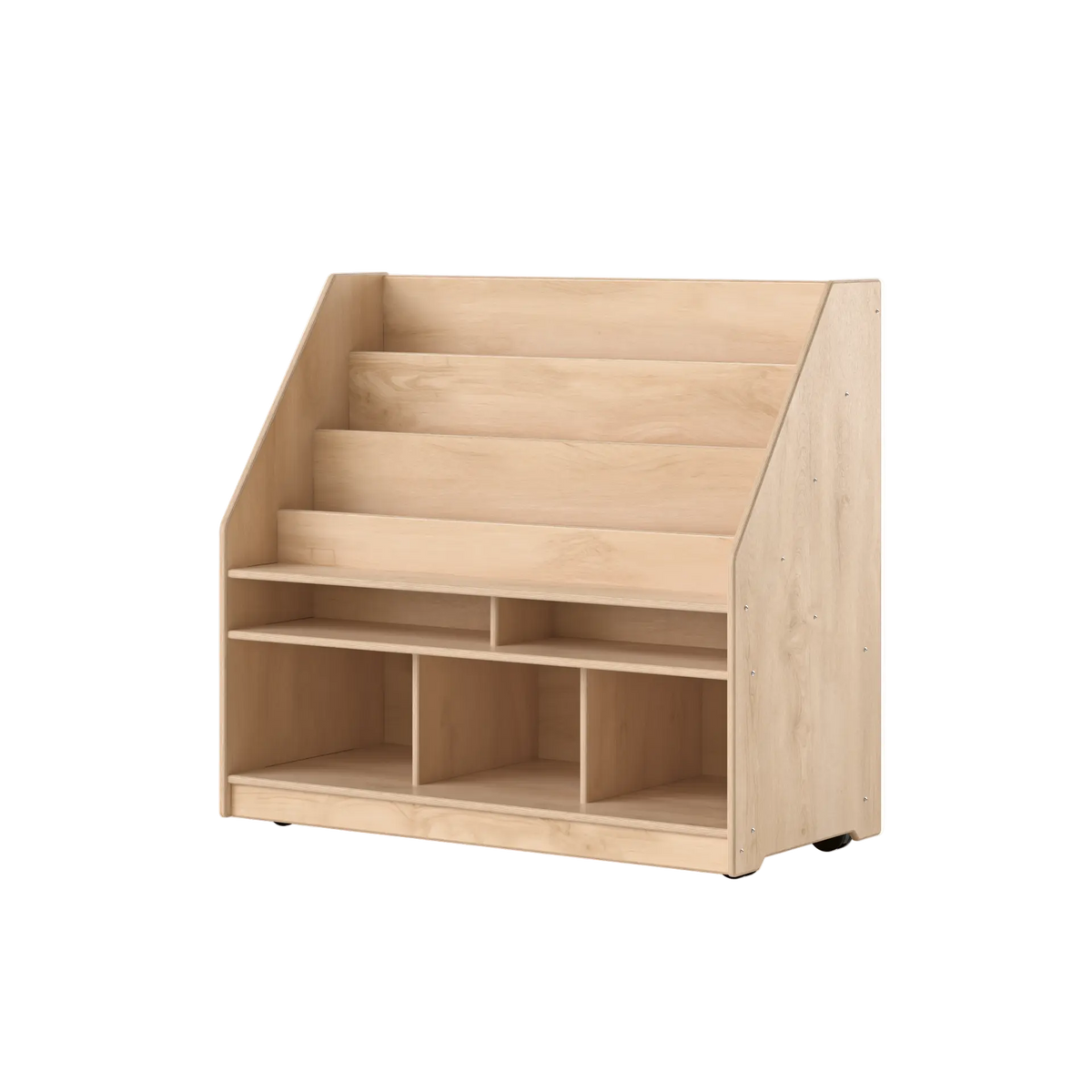 Medium Book Nook with Cubbies