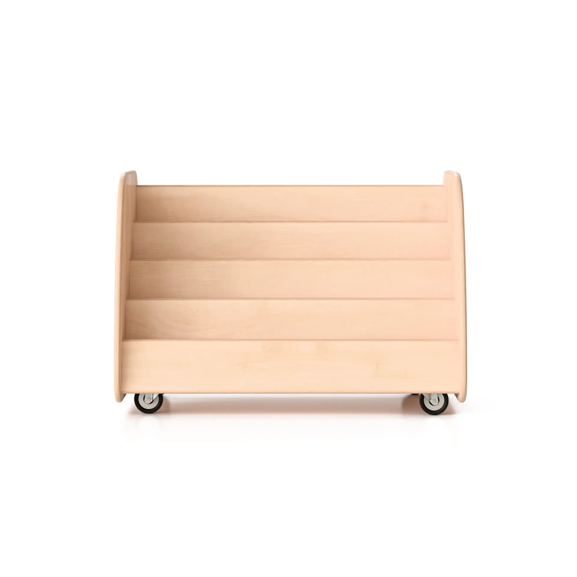 Small Book Browser - Stationary or Mobile Woodlyn by Fern Kids