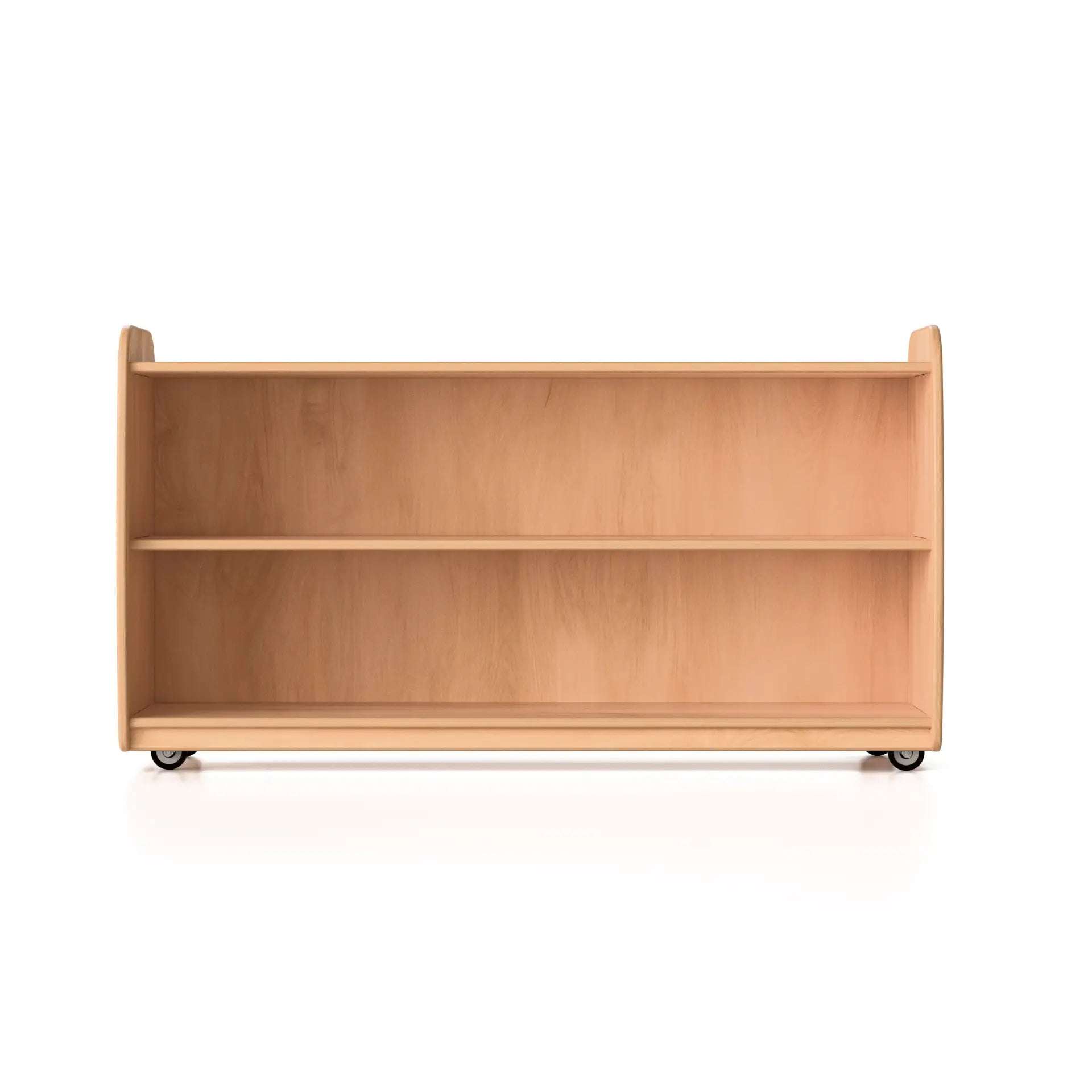 Backed One Shelf - Long Horizontal - with Casters Woodlyn by Fern Kids