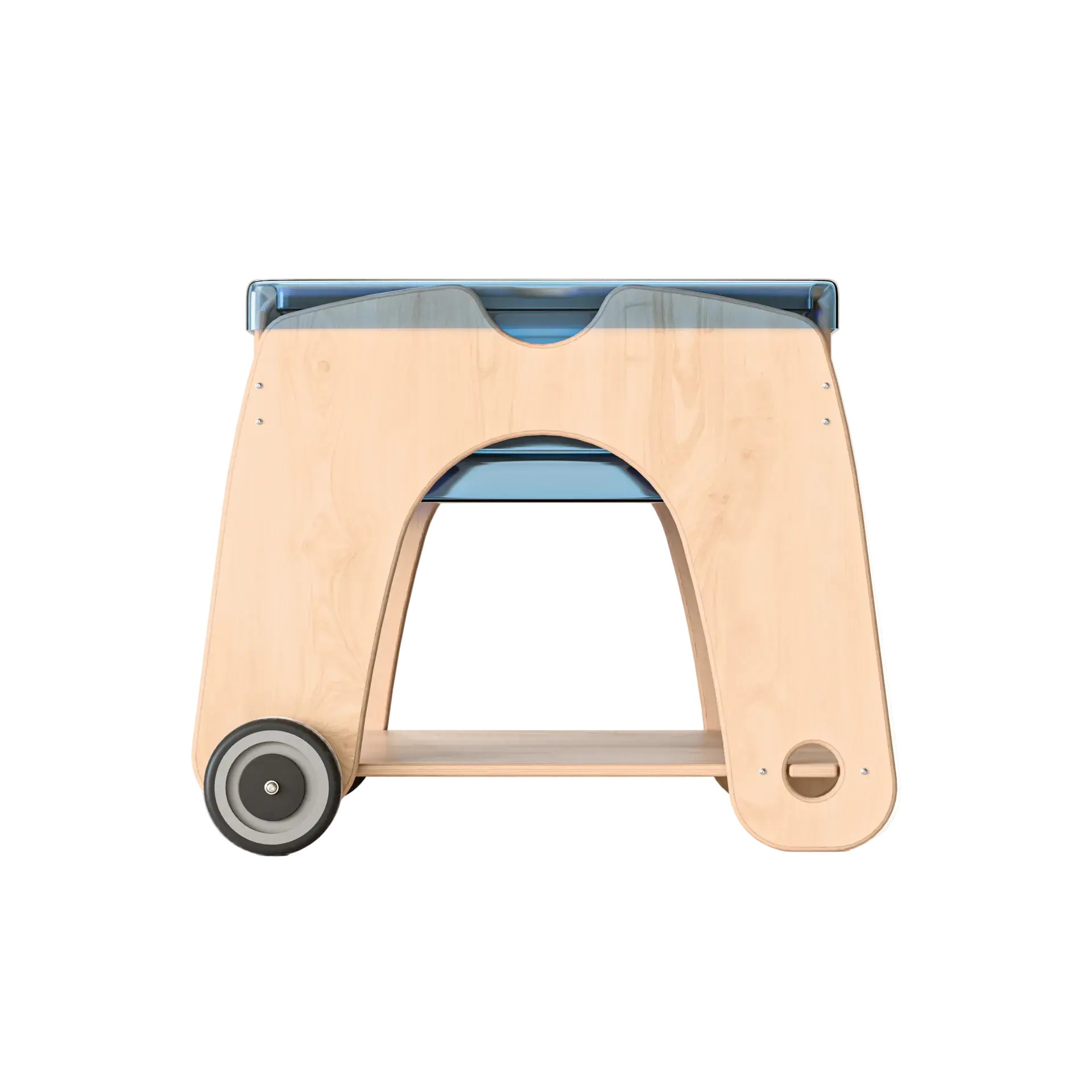 Square Sand & Water Table for Preschoolers - with Lid Woodlyn by Fern Kids