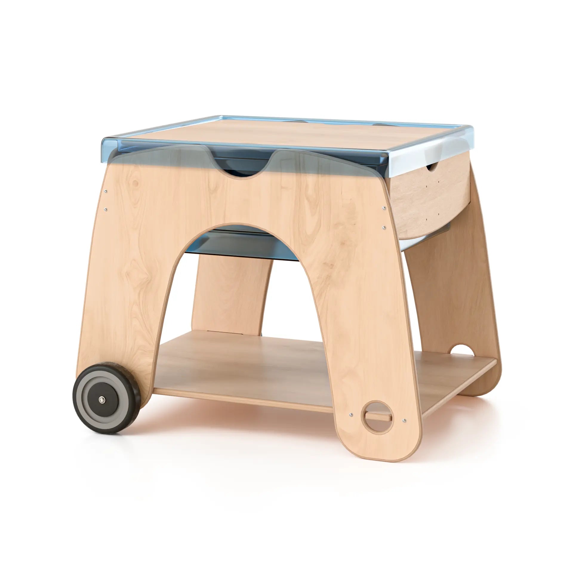 Square Sand & Water Table for Preschoolers - with Lid Woodlyn by Fern Kids
