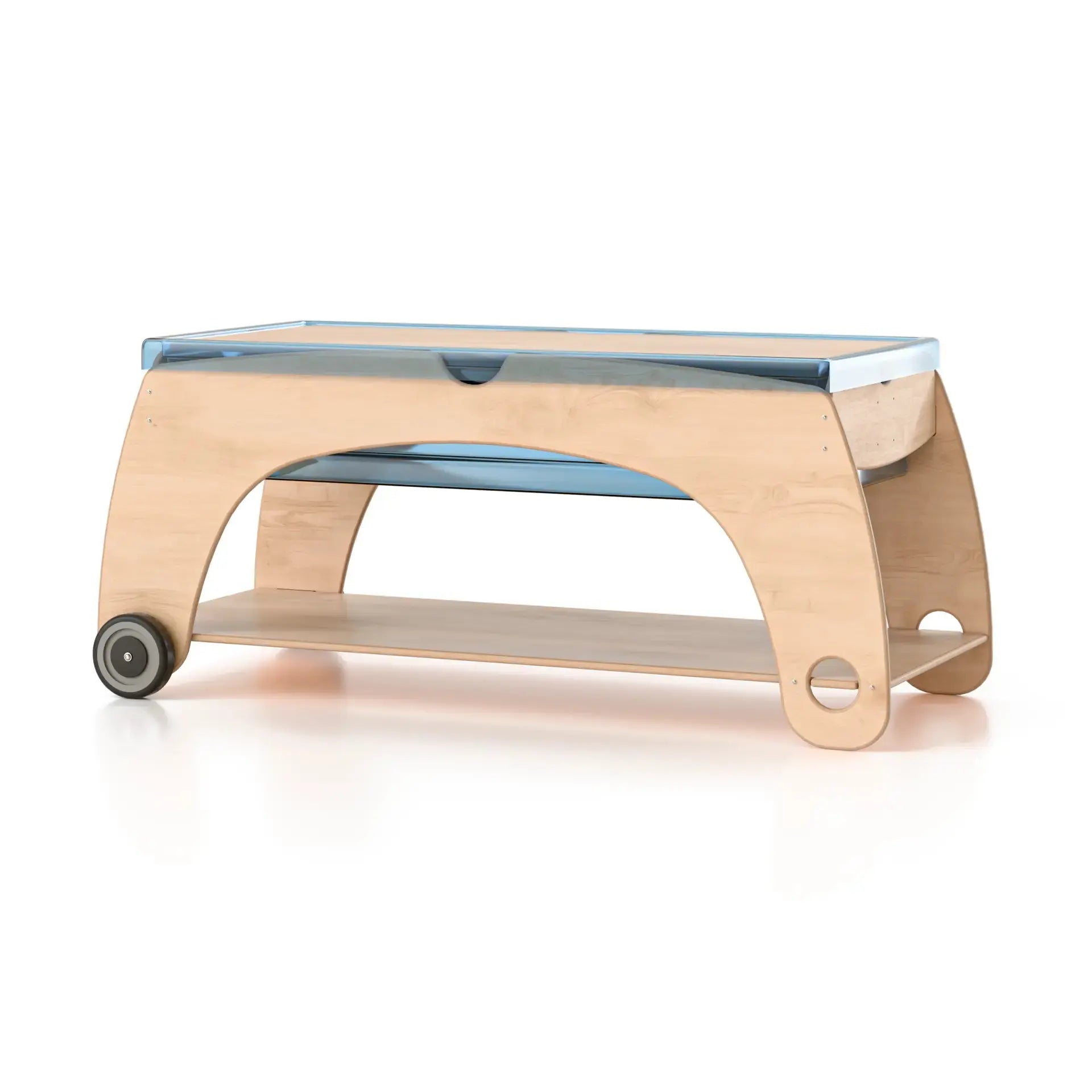 Rectangular Sand & Water Table for Preschoolers - with Lid Woodlyn by Fern Kids