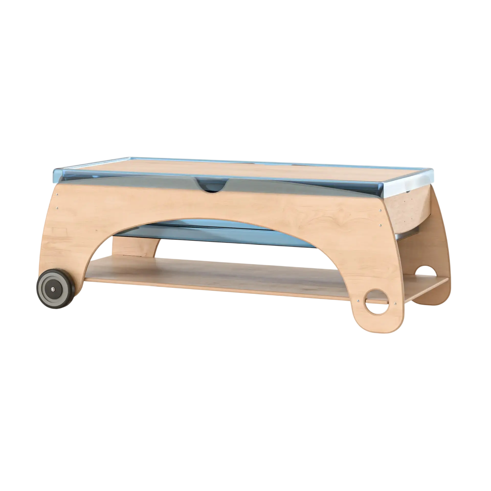 Rectangular Sand & Water Table for Toddlers - with Lid Woodlyn by Fern Kids