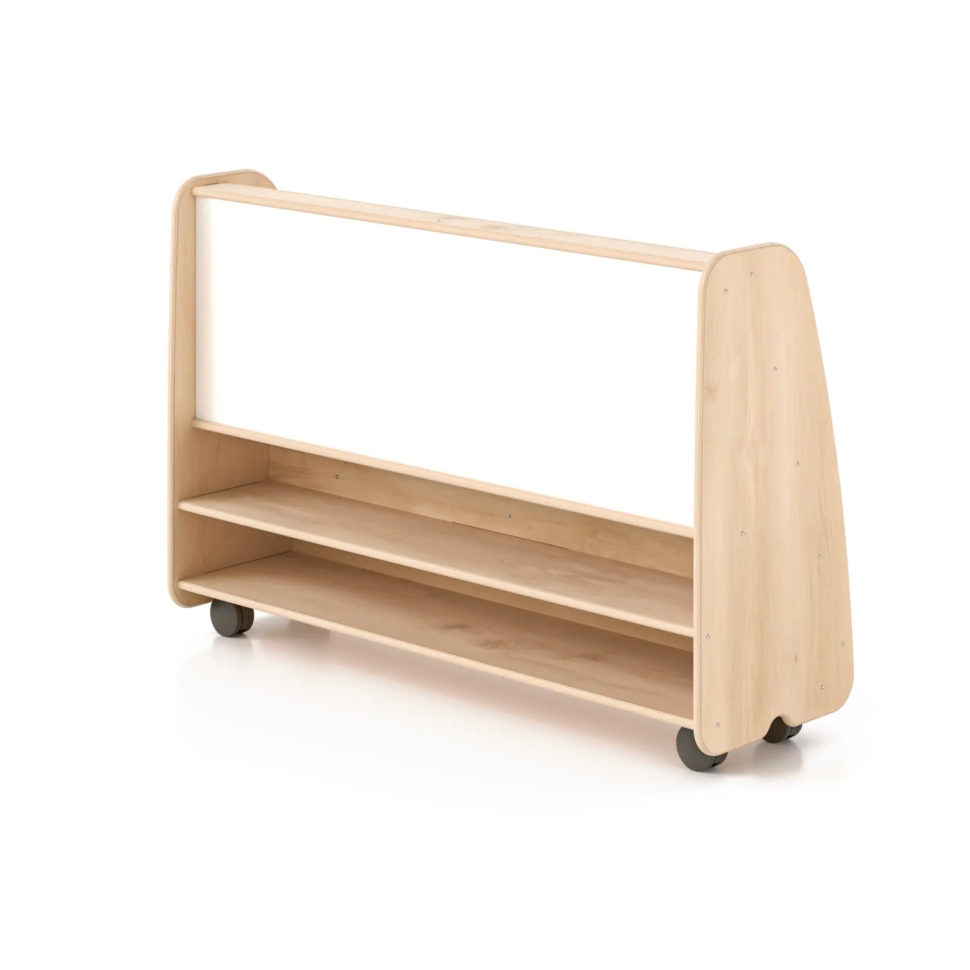 Double Sided Large Book Browser with Flat Back - Mobile Woodlyn by Fern Kids