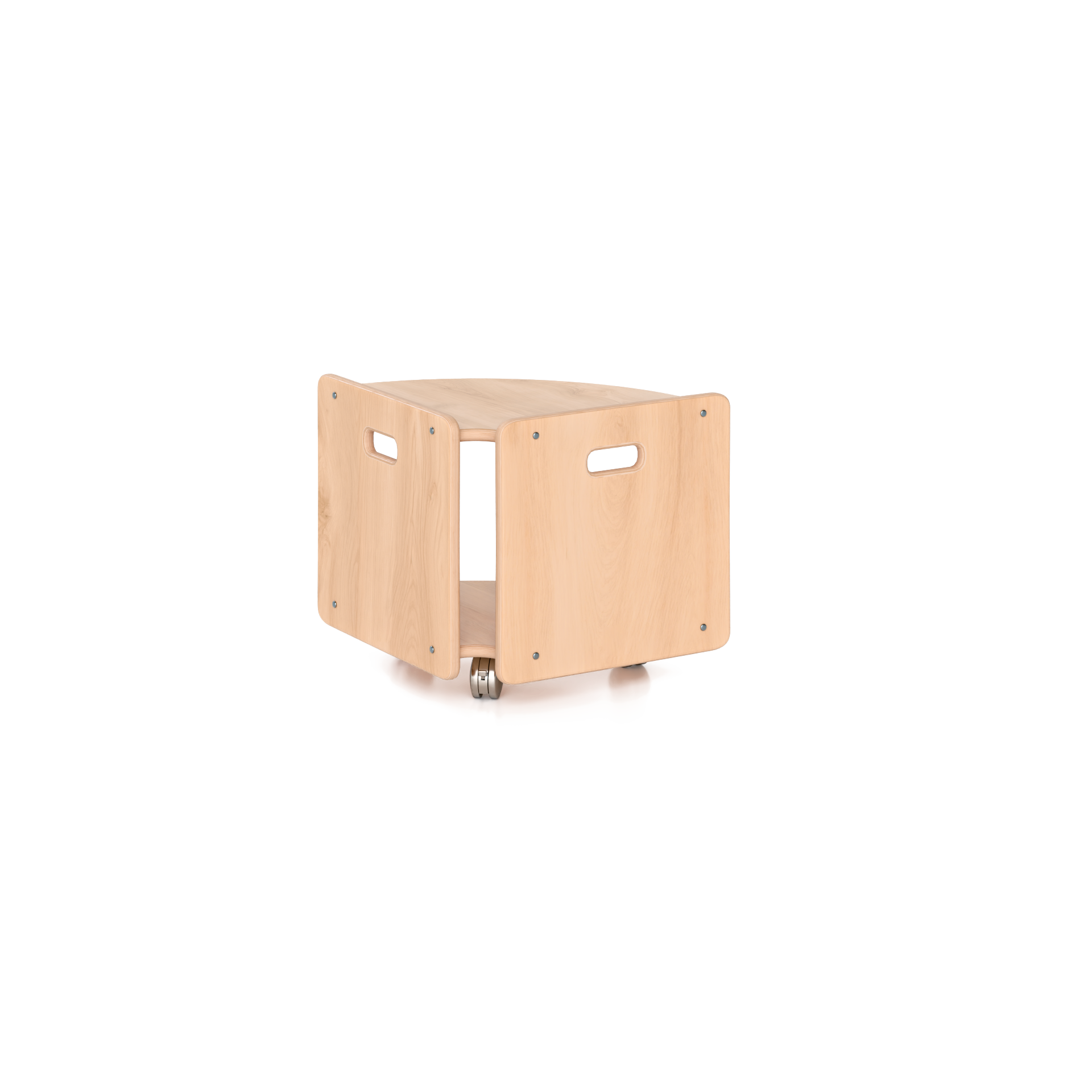 Educator Mobile Corner Unit Short Shelf