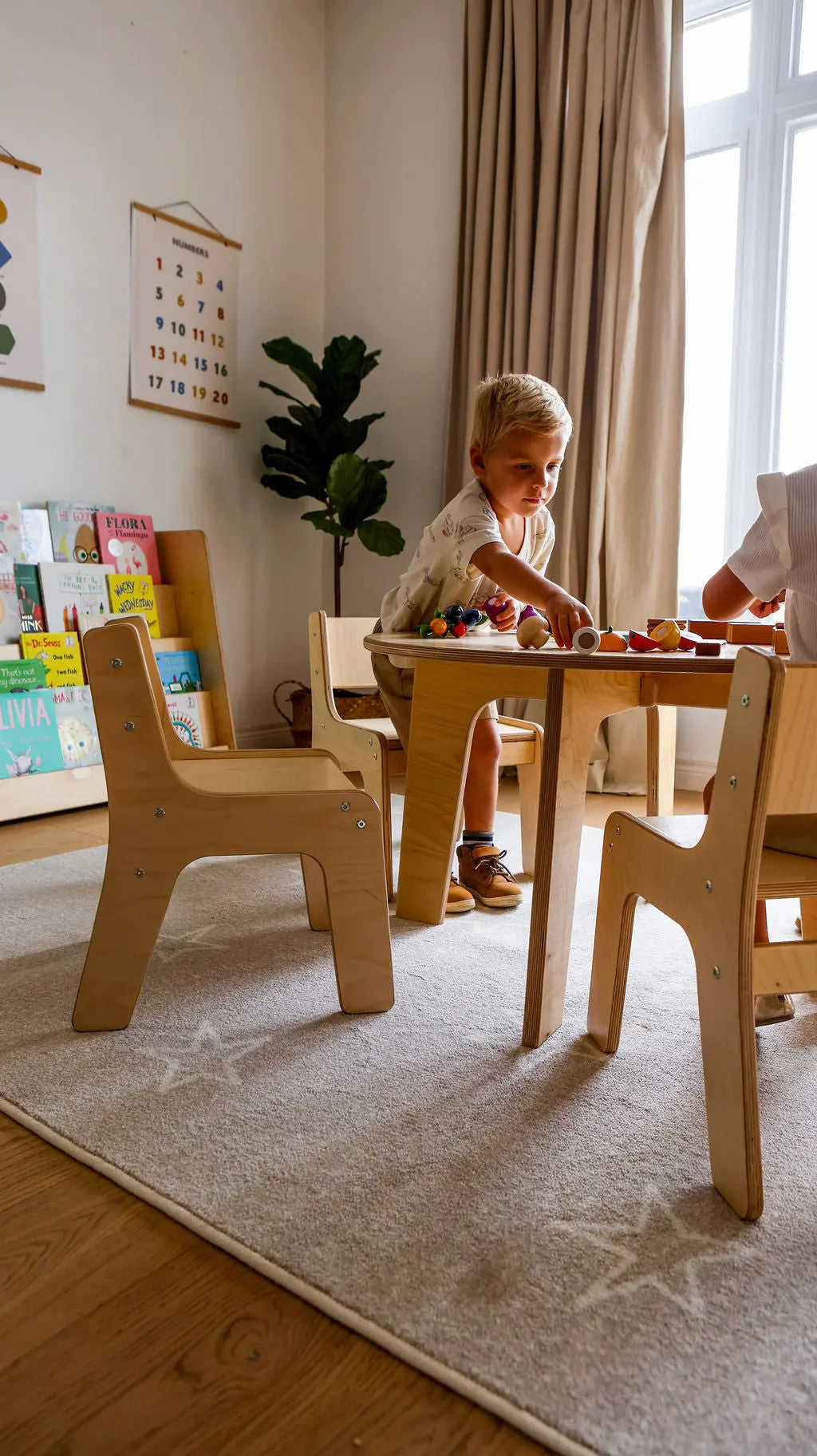 Circular Top Activity Table Fern Kids