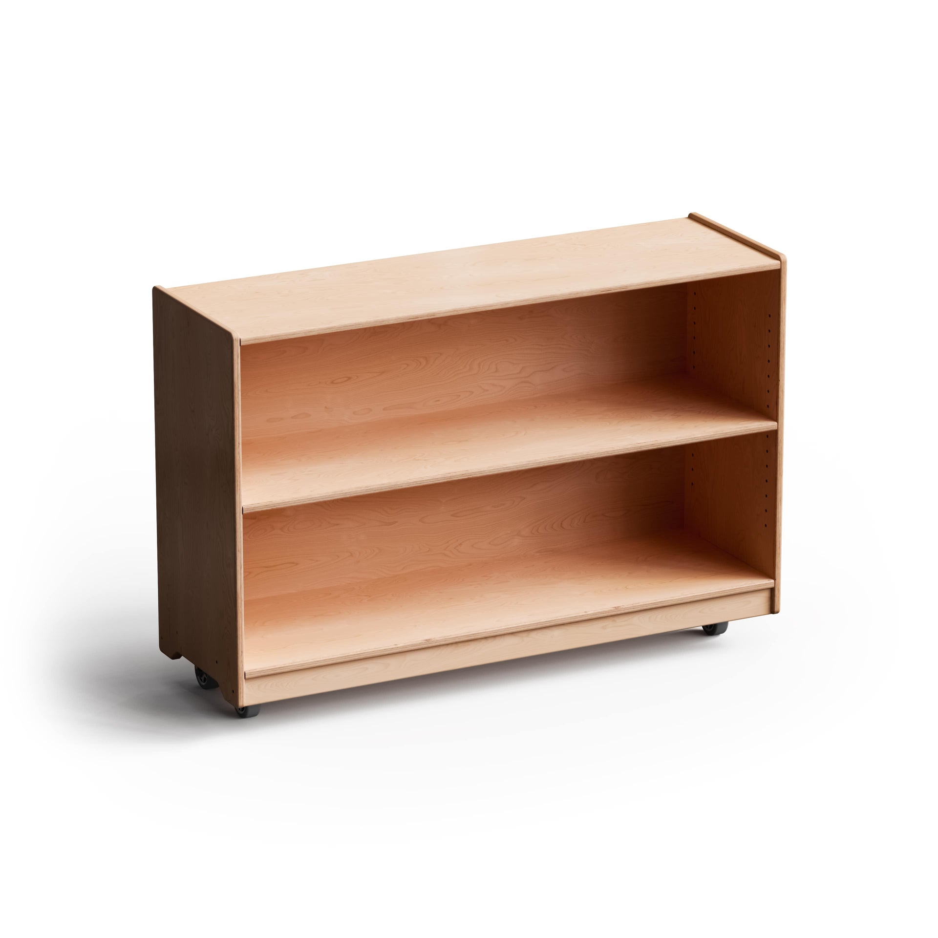 Montessori Shelf - 30x48x15 - Adjustable Shelf, Wood Backing