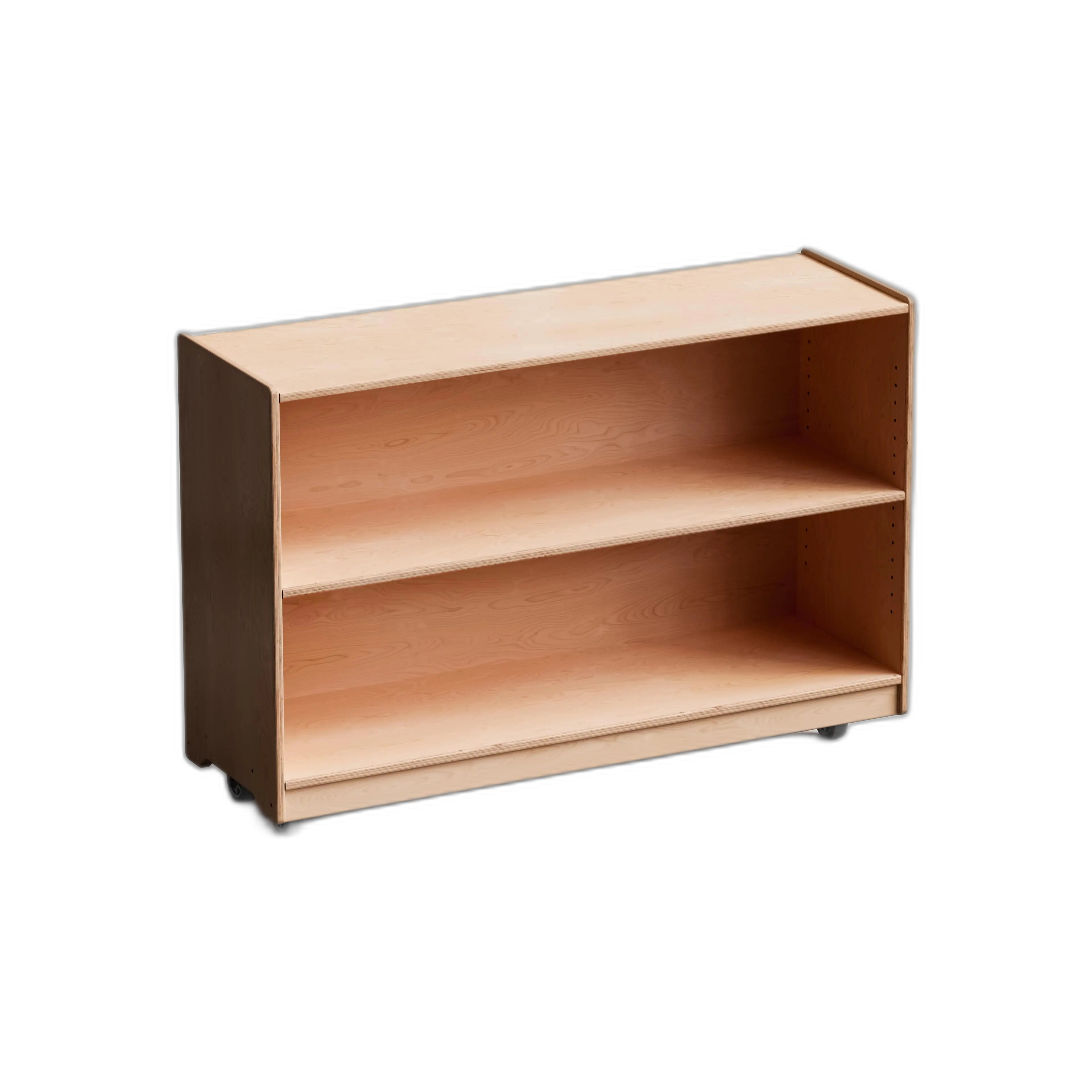 Montessori Shelf - 30x48x15 - Adjustable Shelf, Wood Backing Fern Kids