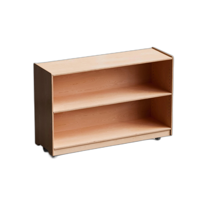 Montessori Shelf - 30x48x15 - Adjustable Shelf, Wood Backing Fern Kids