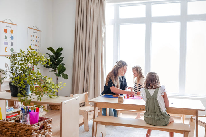 Rectangular Top Mont Table - 48x36 Fern Kids