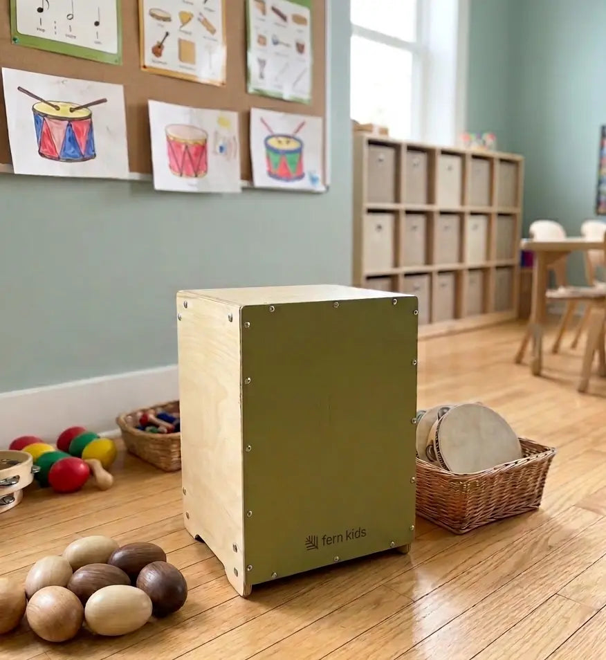 Kids Cajon Drum Fern Kids