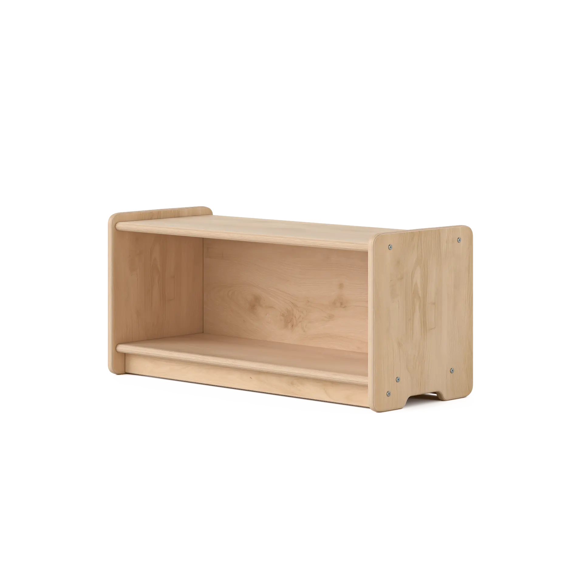 Foundation Birch Backed Horizontal Short Shelf Fern Kids