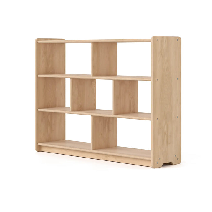 Foundation Open Long Horizontal Two Shelves with Vertical Dividers Fern Kids