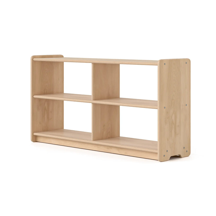 Foundation Open Long Horizontal Four Section One Shelf w/Vertical Dividers Fern Kids