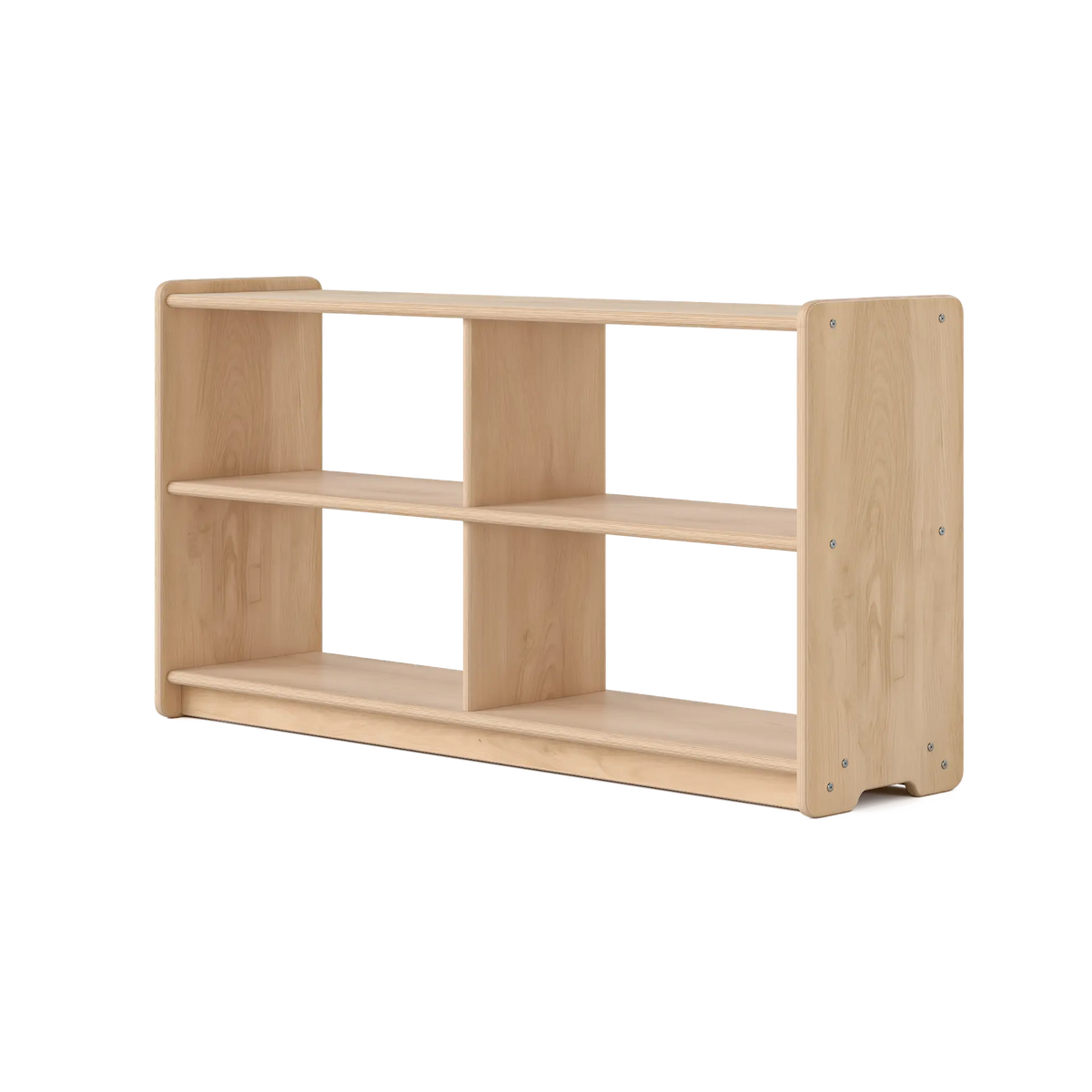 Foundation Open Long Horizontal Four Section One Shelf w/Vertical Dividers