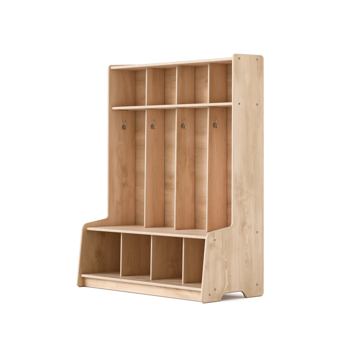 Four Section Cubbie Locker | Preschool
