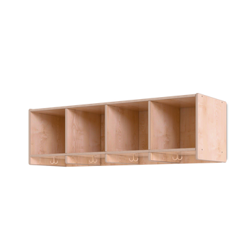 Four Section Shelf Locker