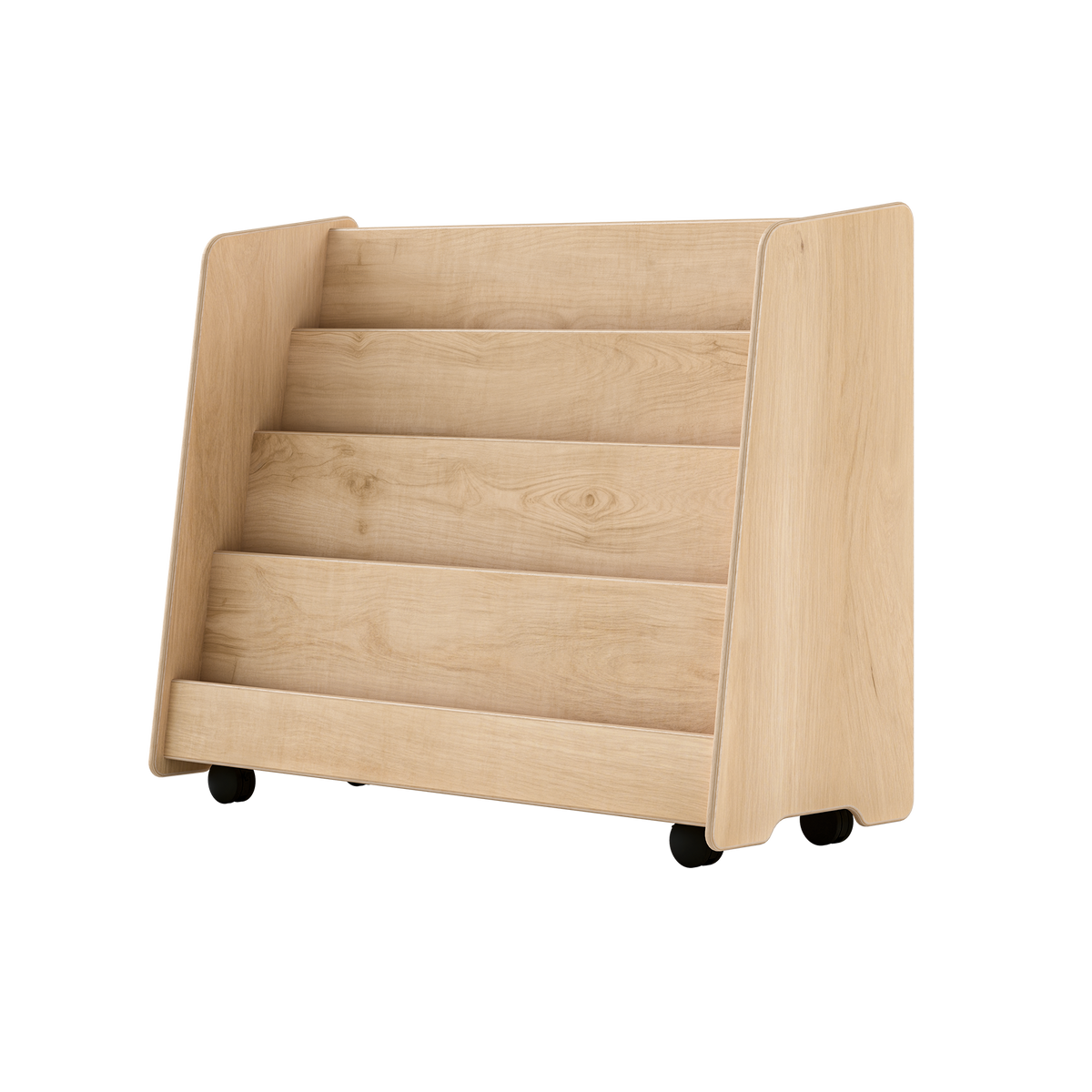 Double Sided Book Nook with Whiteboard and Casters