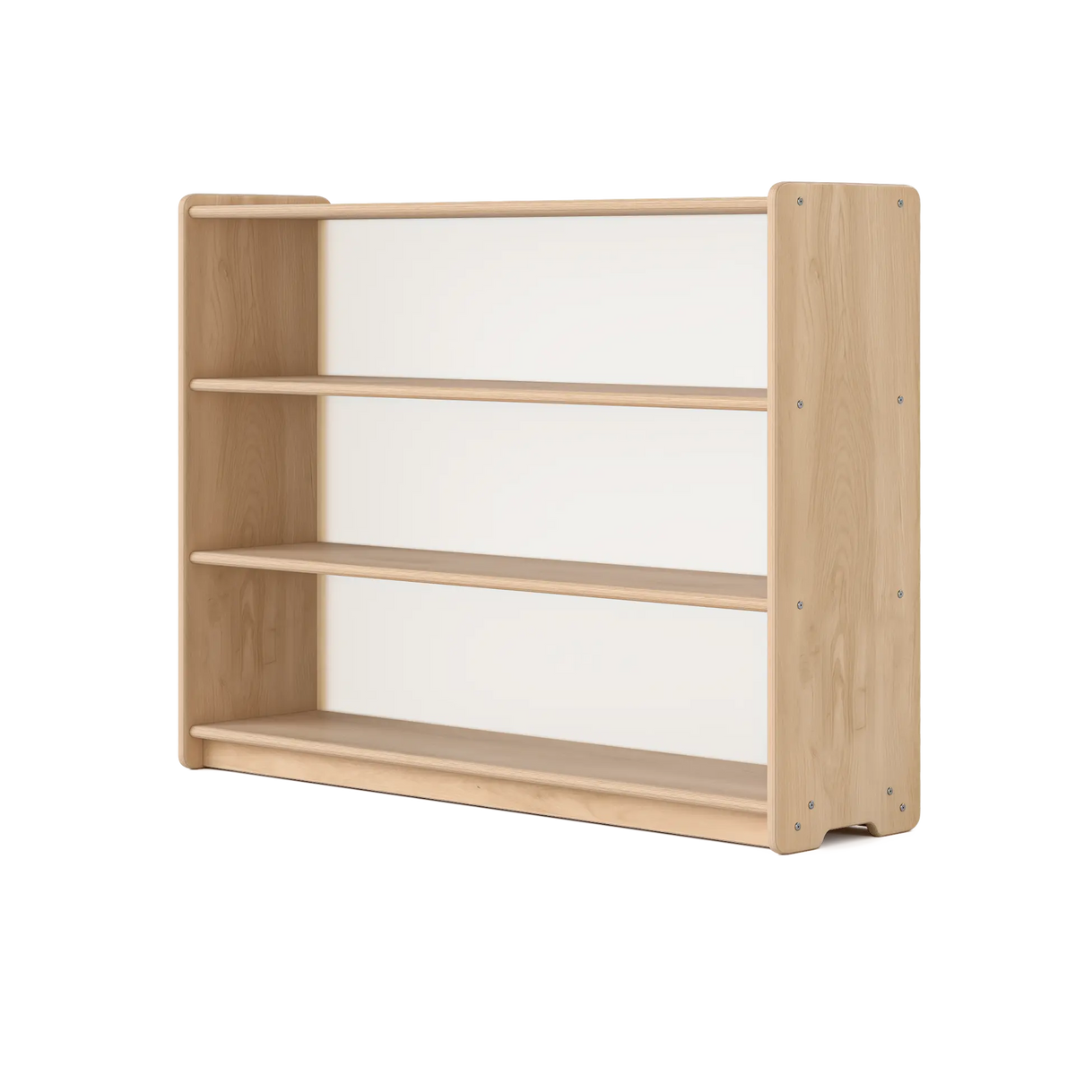 Foundation Acrylic Backed Long Horizontal Two Shelves