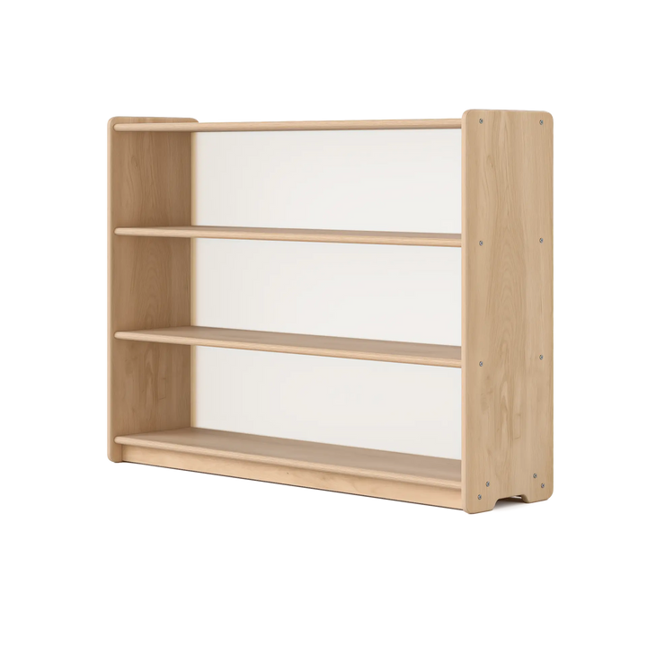 Foundation Acrylic Backed Long Horizontal Two Shelves Fern Kids