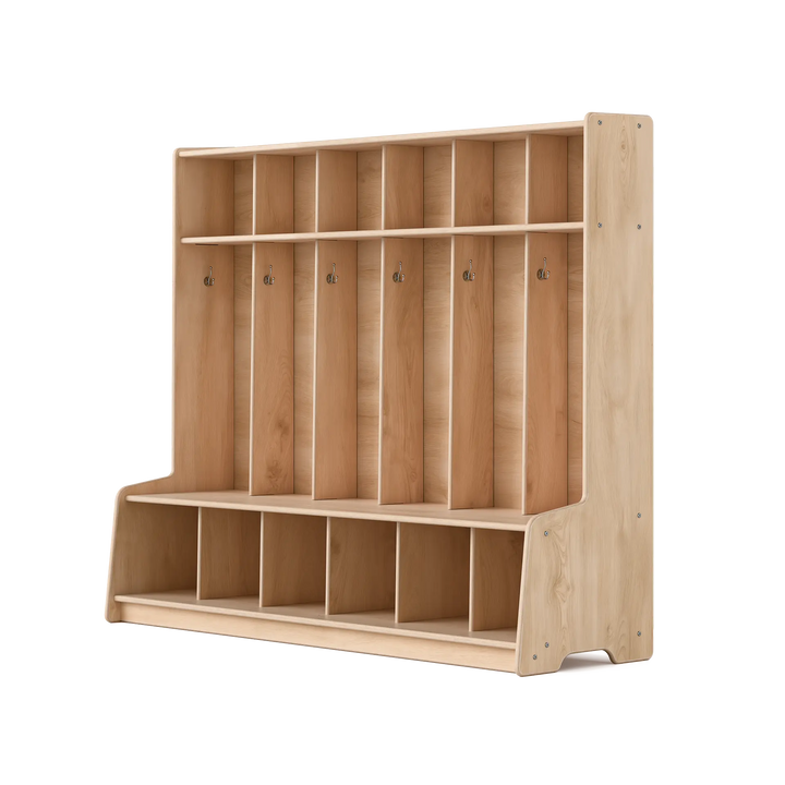 Six Section Cubby Locker | Preschool Fern Kids