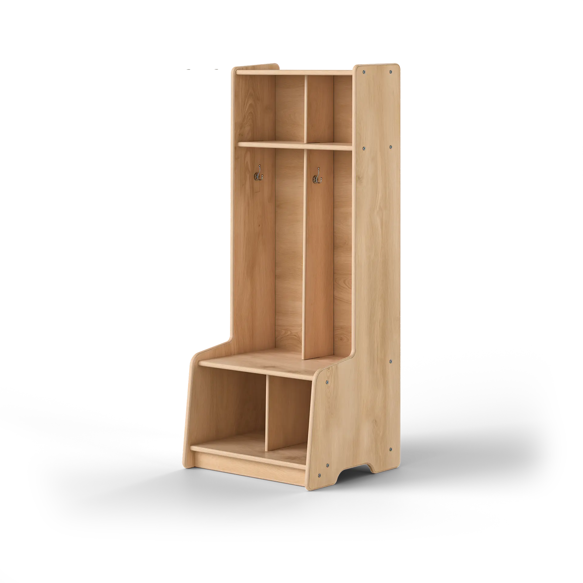 Two Section Cubby Locker - Preschooler Fern Kids