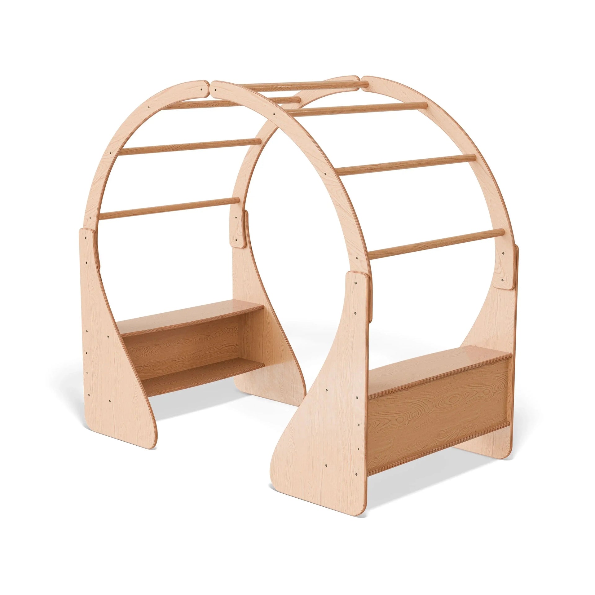 Waldorf Arch with Backing Fern Kids