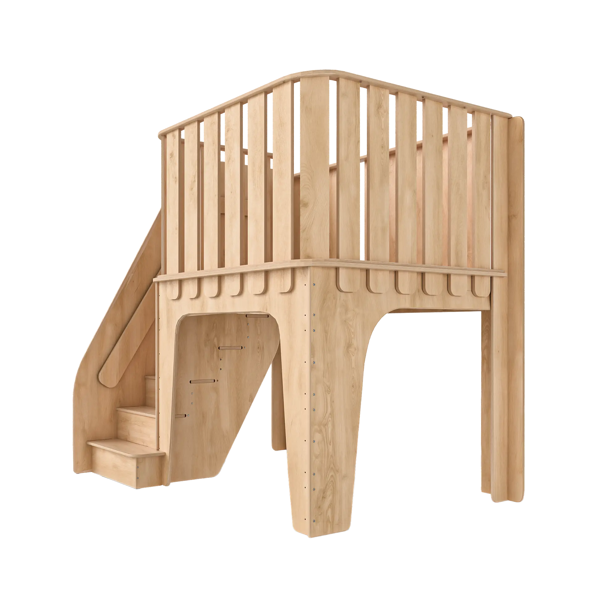Base Loft 5X6 - 7' Tall Fern Kids