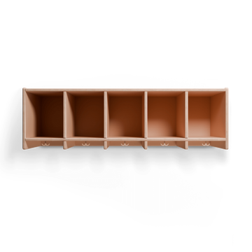 Five Section Shelf Locker