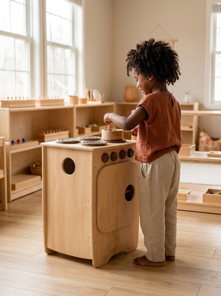 Kitchen Range for Preschoolers by Woodlyn by Fern Kids, view 2